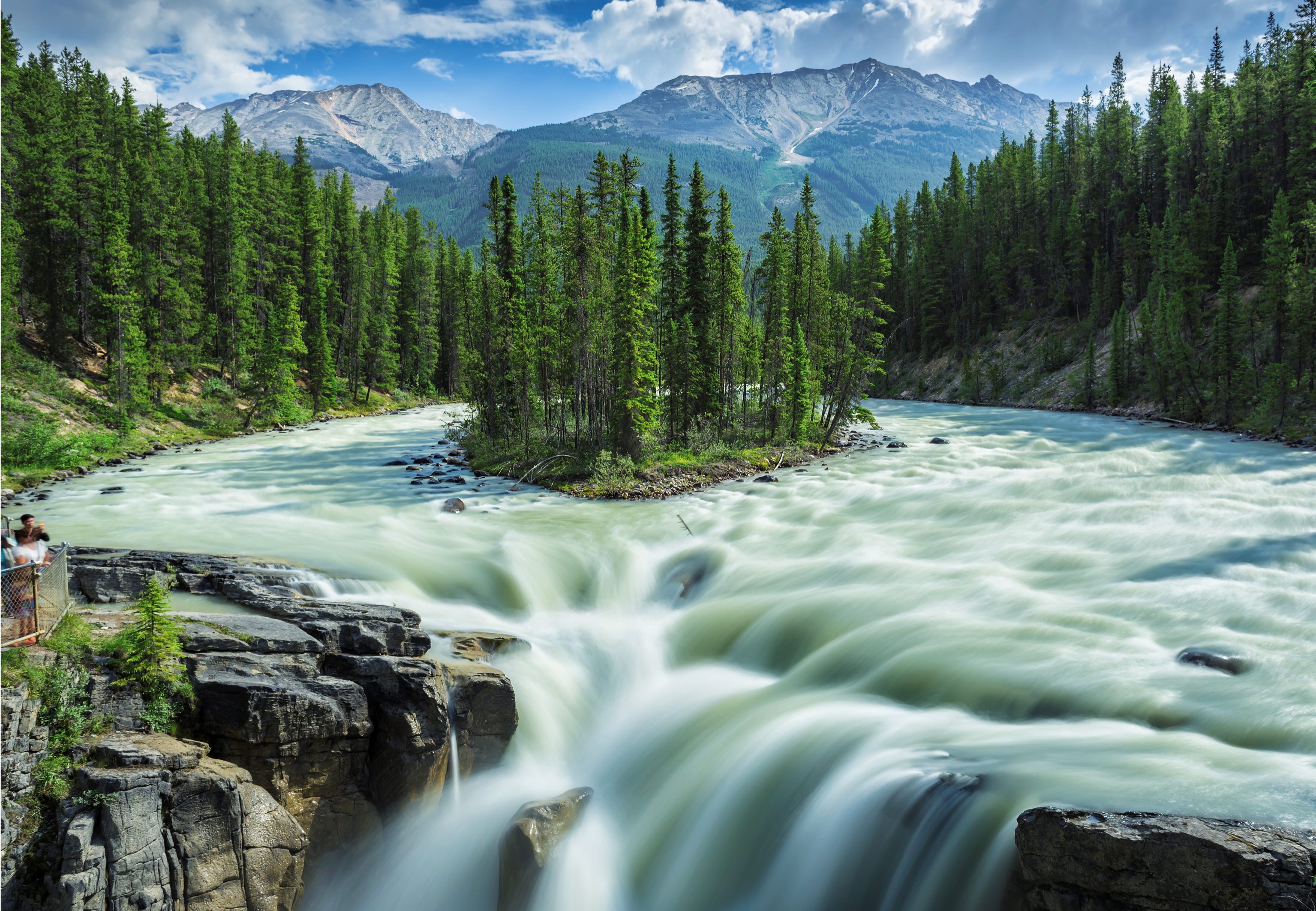 Riviere au canada Jasper